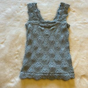 Free people Love letter cami in blue. M/L size